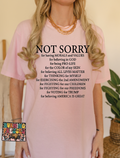 1934 NOT SORRY Sublimation/DTF Transfer