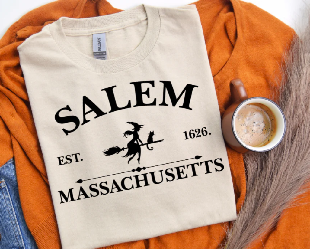 SS164 Salem Massachusetts screen print