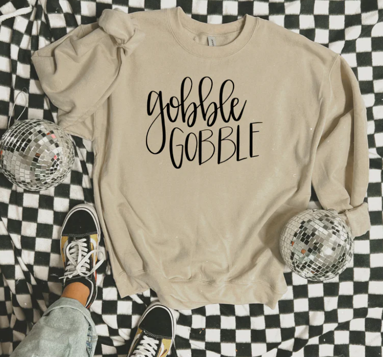 SS201 Gobble Gobble screen print