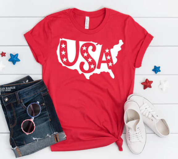 SS81 United States USA Screen Print