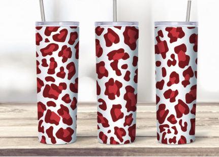 V3 Red Leopard sublimation Transfer