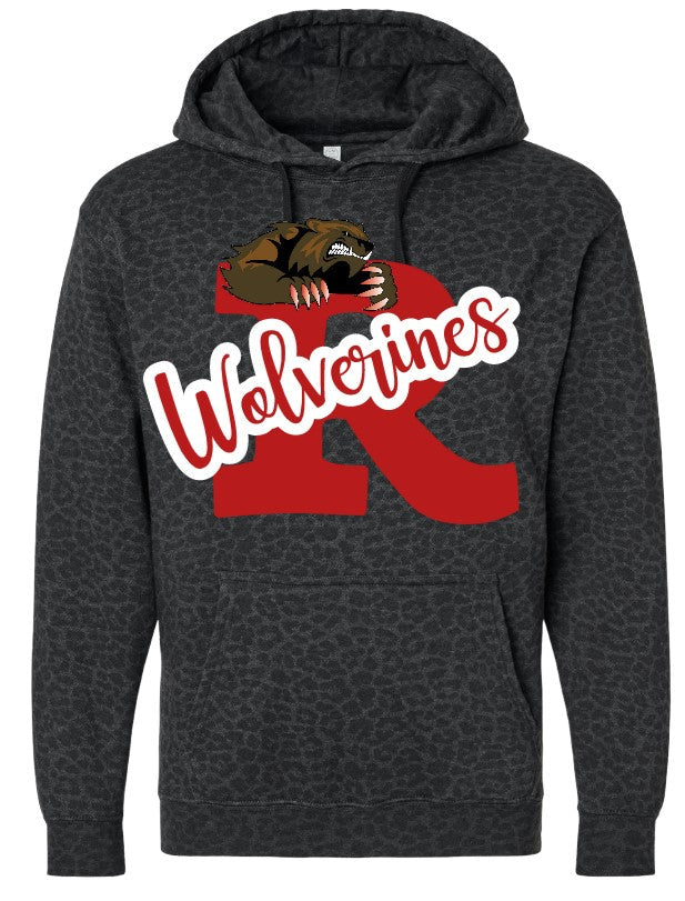 Wolverines or Spartans Hoodie-Burning Presses